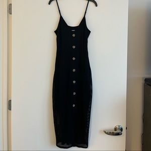 Ribbed Midi Dress